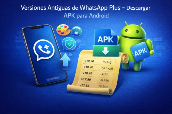 versiones antiguas de WhatsApp Plus