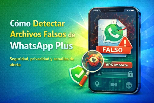 Cómo detectar archivos falsos de WhatsApp Plus