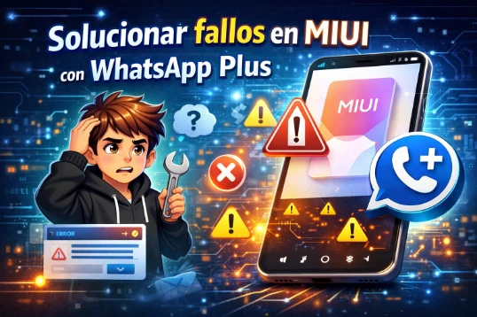 Solucionar fallos en MIUI con WhatsApp Plus